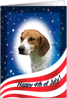 July 4th Card - featuring a Harrier card