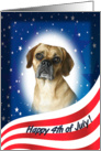 July 4th Card - featuring a Puggle card