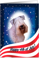 July 4th Card - featuring a Sealyham Terrier card