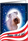 July 4th Card - featuring a Sealyham Terrier card