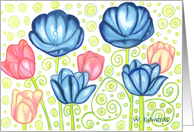 Tulip Garden Card