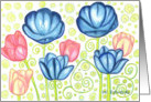 Tulip Garden Card