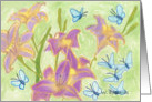 Butterfly Garden 1 Card