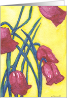 Valentines Day, Watercolor Painting Floral Art, Valentine’s Day Wishes card