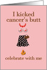 Breast Cancer Survivor Party invitation card