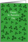 Saint Patrick’s Day Shamrocks card