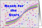 Reach for the Stars, encouragment card