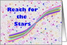 Reach for the Stars, encouragment card