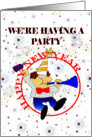Happy New Year Party card