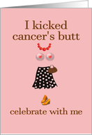 Breast Cancer Survivor Party invitation card