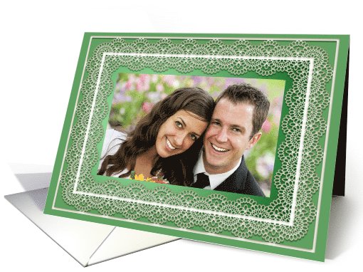 Green and Lacey Photo card (1014495)