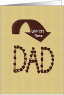 World’s Best Dad Fathers Day card