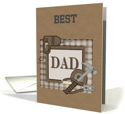 Dad customizable card carpenter theme card (1032343)