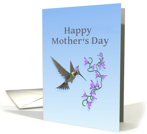 Happy Mother's Day Ruby Throated Hummingbird card (1033919)