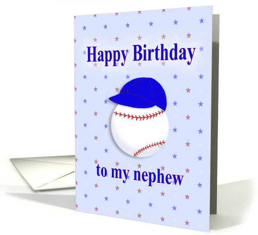 Happy Birthday, Nephew card (1380534)