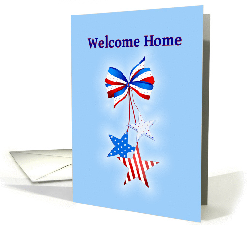 Welcome Home Soldier, Patriotic card (1382126)