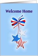 Welcome Home Soldier, Patriotic card