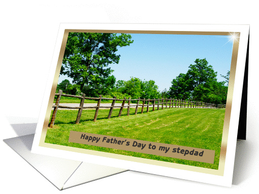 Father's Day Stepdad card (431324)