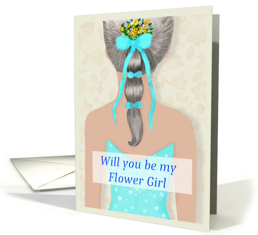 Will you be my flower girl card (445539)