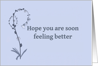 Feel Better/Get Well to Cancer Patient card