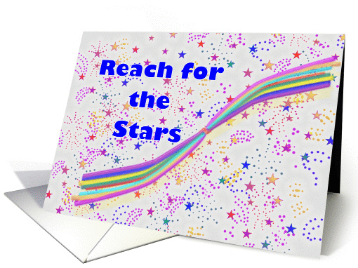 Reach for the Stars, encouragment card (855013)