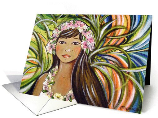 The exotic girl card (427008)