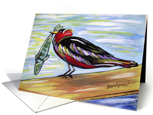 The bird card (427012)