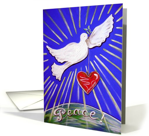 Peace on earth card (428295)