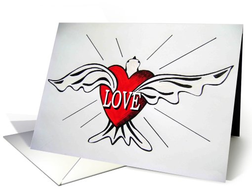 Dove of Love card (433771)