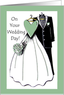 On your wedding day! card