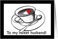 To my sweet husband! card