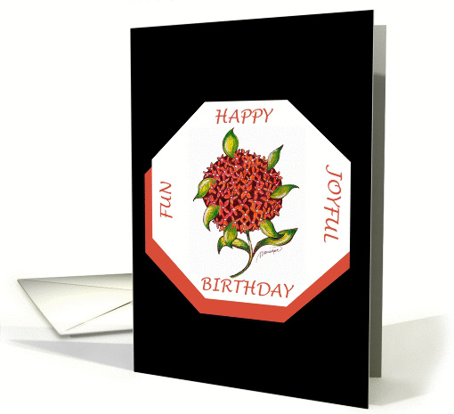 Happy Birthday! Blank inside card (460778)