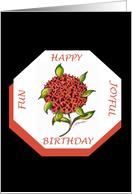 Happy Birthday! Blank inside card