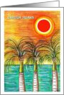 Captiva Island sunset card