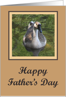 Goose Father’s Day card