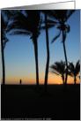 Reflecting on Sunset card