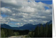 Canadian Rocky Mountains card