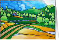 La La Landscape card