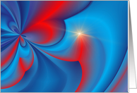 Textured, shiny, bright abstract digital illustration. Looks very interesting on products. card