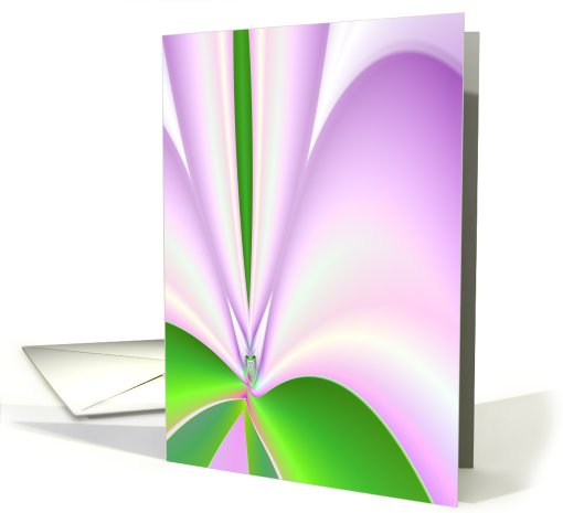 Textured, shiny flower close-up digital illustration. card (450971)