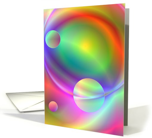 Abstract Universe, textured, shiny digital illustration. card (450974)