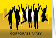 Corporate Party Invitation card