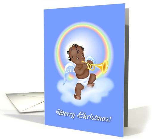 Christmas Baby Angel card (533421)