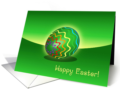Easter Egg Illustration card (596514)