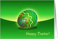 Easter Egg Illustration card