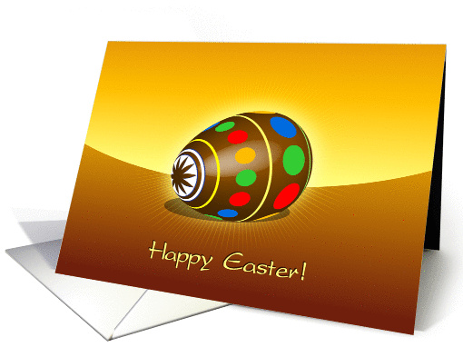 Easter Egg Illustration card (596518)