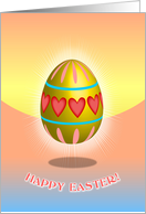 Easter Egg Illustration card