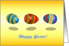Easter Eggs Illustration card