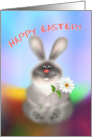 Easter Bunny Illustration card