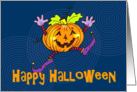 Happy Halloween Happy Pumpkin card